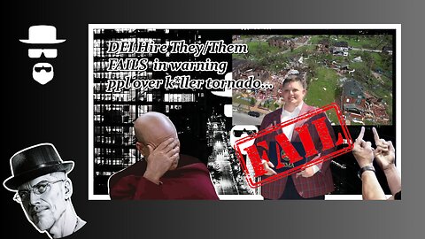 DEI HIRE FAILS WARNING CITIZENS OF K*LLER TORNADOES...