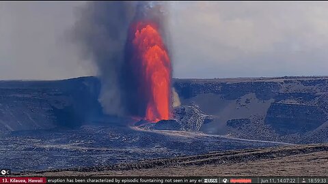 Live Now: New Eruption of Kilauea Volcano in Hawaii