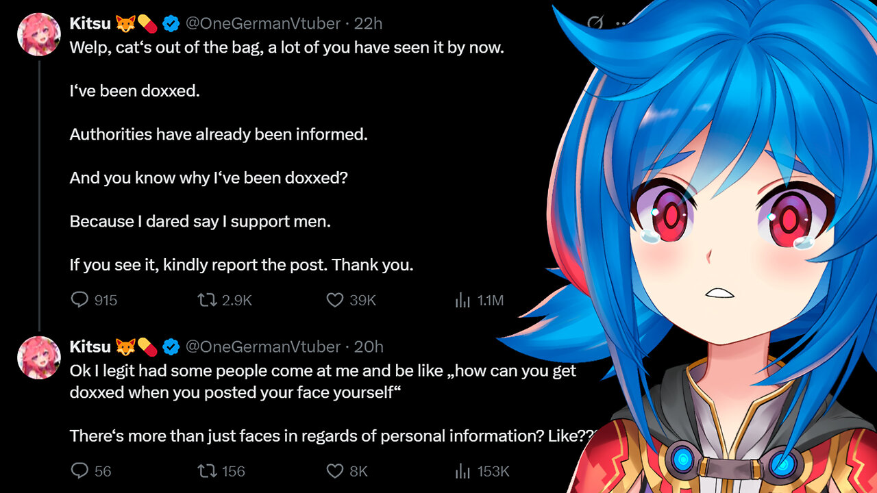 They doxxed her..
