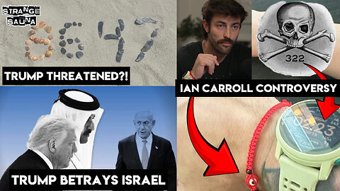 Trump Betrays Israel, Trump Threatened?, Ian Carroll Controversy