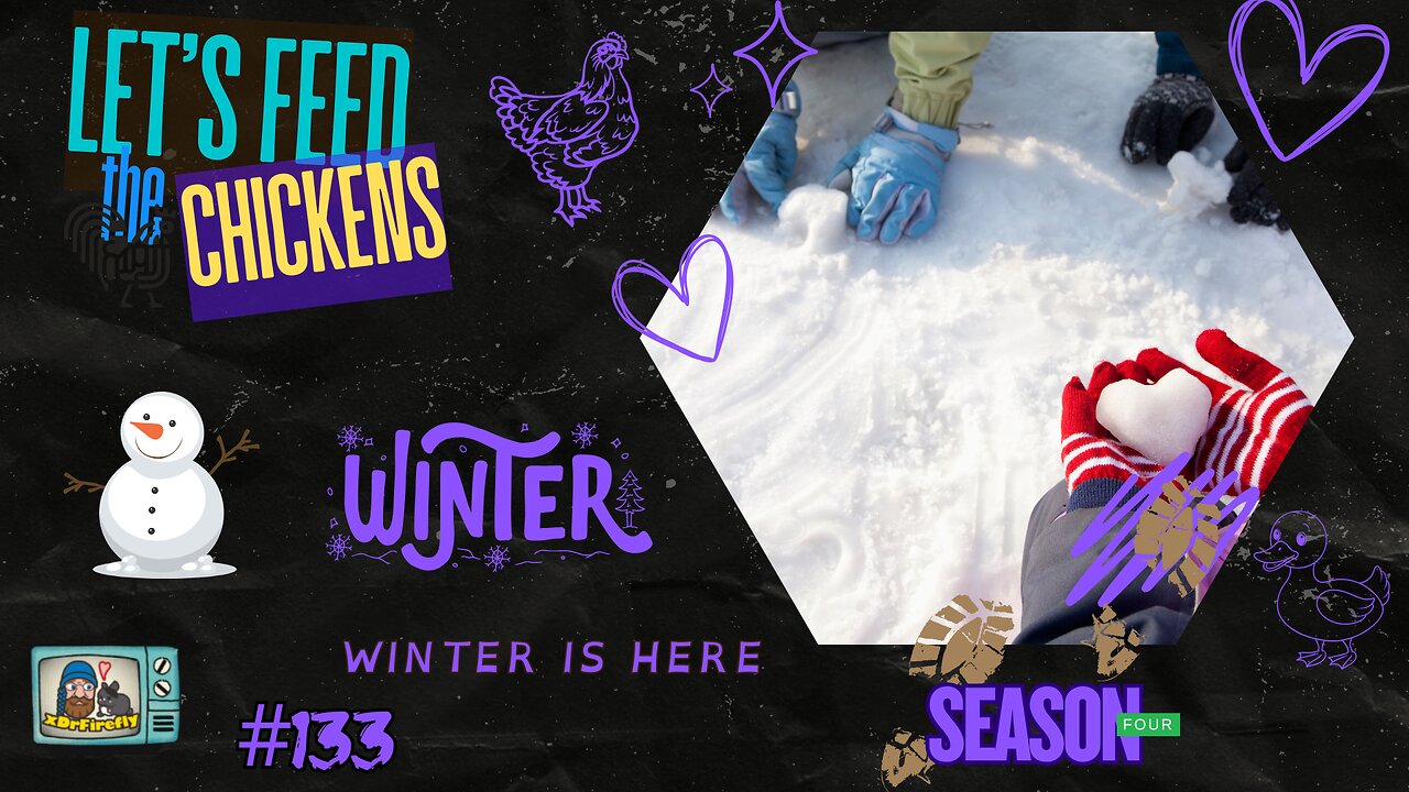 Winter is Here | Let's Feed the Chickens | E133