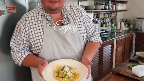 Make Orange Pasta with Steve! 🍊