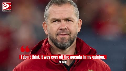 Andy Farrell defends Australia from suggestions to remove them from the Lions tour