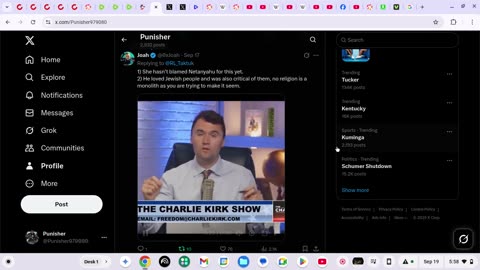 Charlie Kirk Talking About Marxist Jews