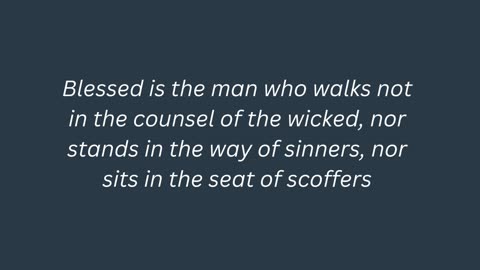 You Think You Know The Psalms?
