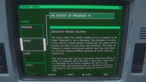 TWO STEPS FORWARD, ONE STEP FOLLOWED | Alien: Isolation Part 2