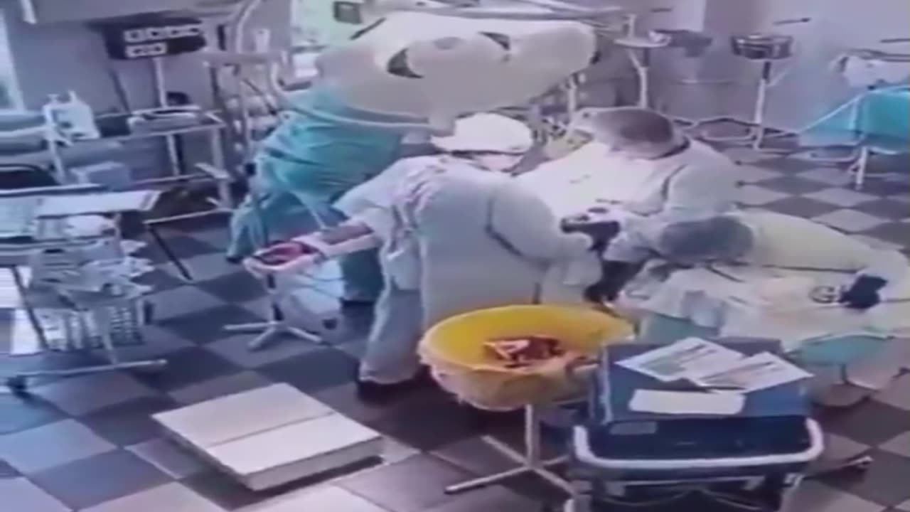Doctors in Kamchatka, Russia kept calm during the powerful quake and never stopped the surgery