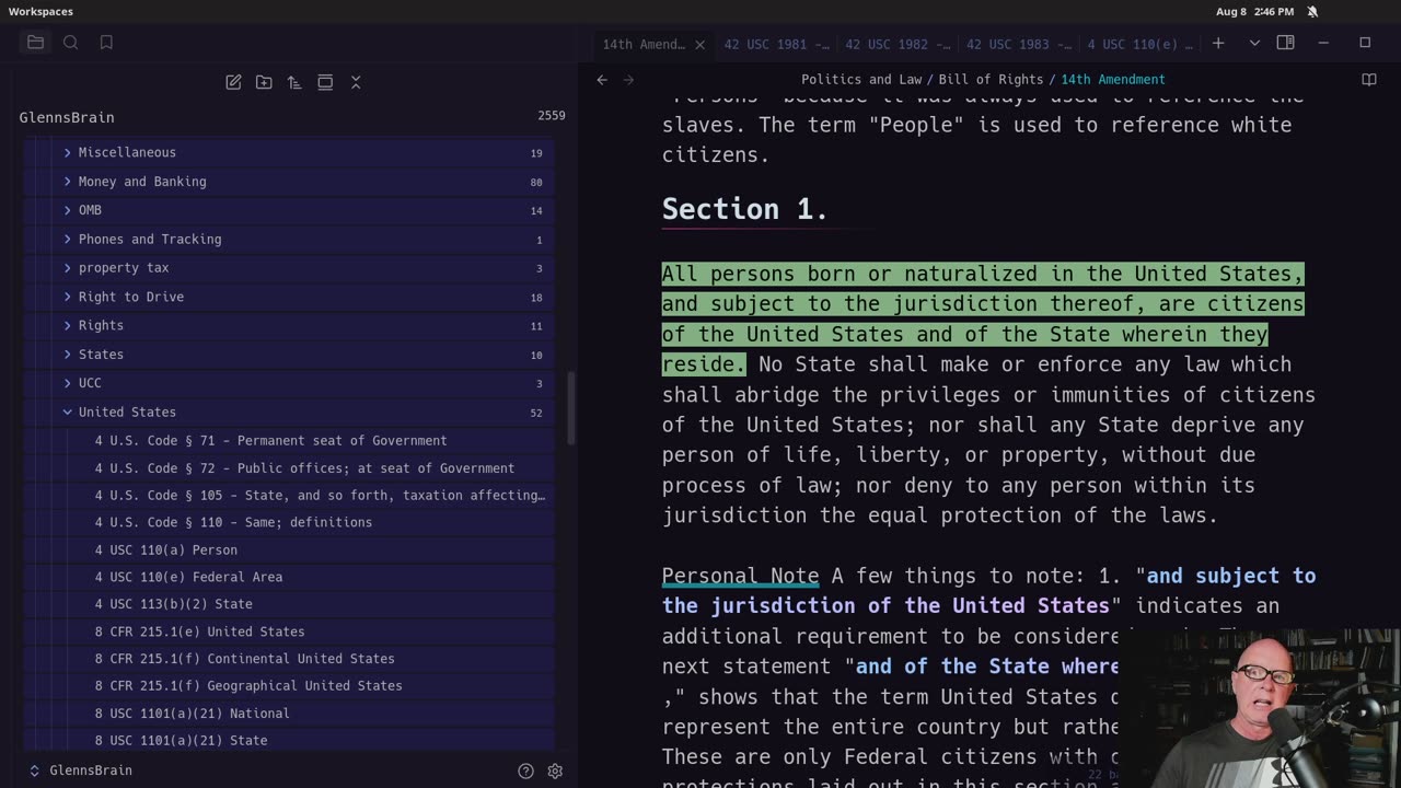 The Fourteenth Amendment and Jurisdiction