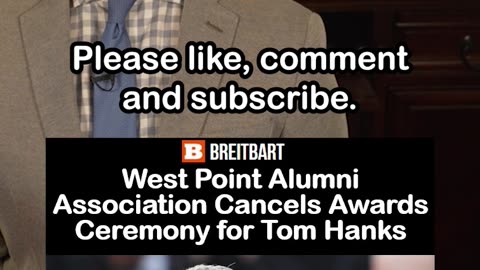 West Point Cancels Awards Ceremony for Tom Hanks