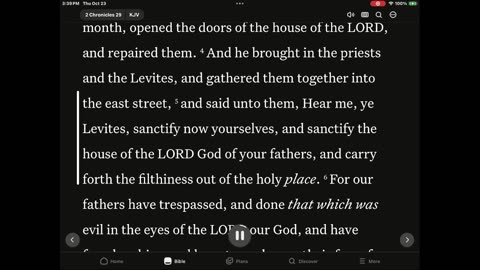 2 Chronicles Auto read Bible with words 35 Chapters