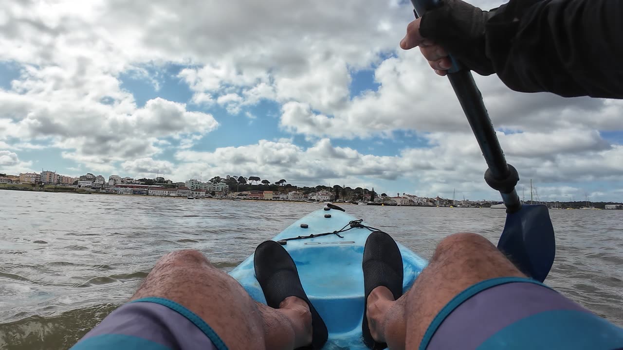 Kayak Ride on The South Side, Portugal - Margem Sul, S02E01 Seixal 23th MAR 2k25 Part 5