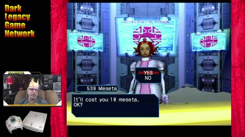 More of Sega at their best - Phantasy Star Online on the Dreamcast