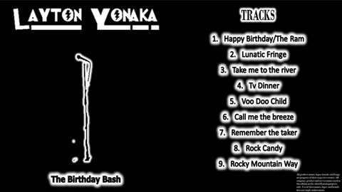 Rock Dojo Presents: The Birthday Bash "Full Solo Album Ep"