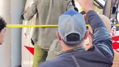 U-Haul Truck Drives Into Anti-Iran Regime Protest Crowd in Los Angeles