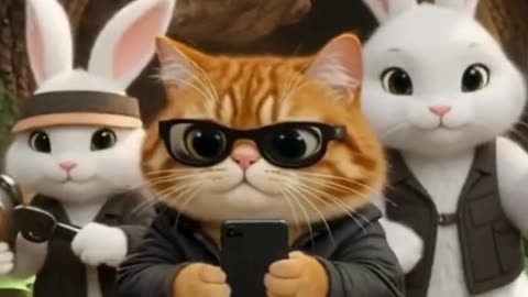 This Cat Is On a Mission 😼📱