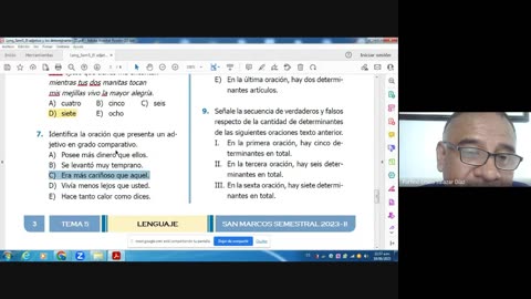 PAMER SEMESTRAL 2023 | Semana 05 | Lenguaje: Adjetivo Determinantes
