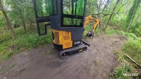 2024 CHINESE MINI EXCAVATOR MAKING TRAILS - AGT INDUSTRIAL H13R