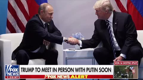 Possible meeting with President Trump and Putin as soon as next week