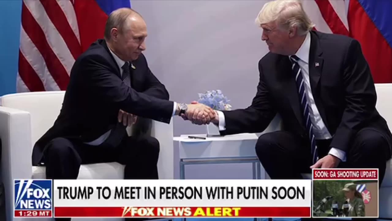 Possible meeting with President Trump and Putin as soon as next week