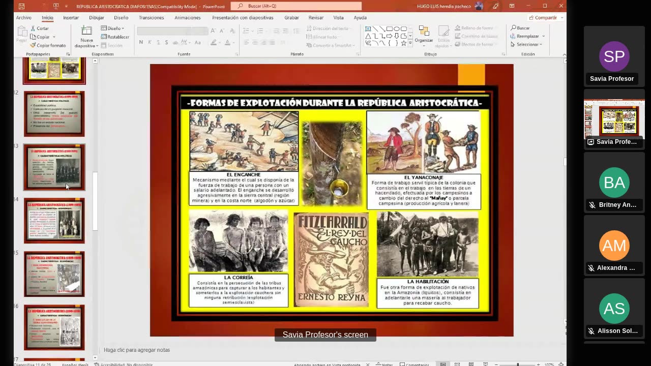 SAVIA SEMIANUAL 2024 | Semana 13 | H. del Perú