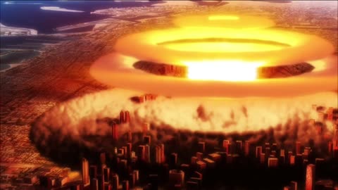 Ciborg 009: Scene Atomic Bomb in Dubai.
