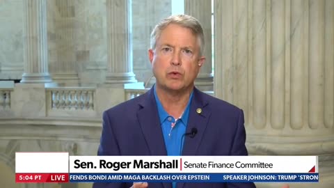 Sen. Roger Marshall on Newsmax