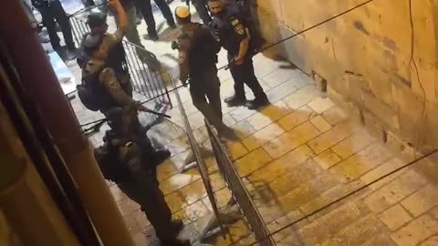 Israeli occupation forces assault Palestinians