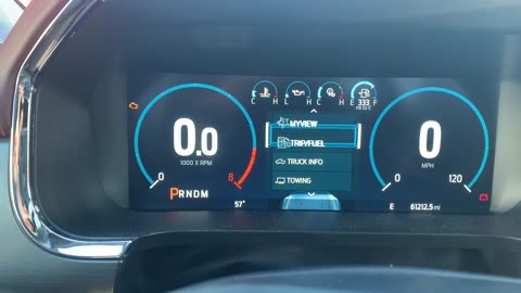 2022 Ford F150 - Oil Life Reset