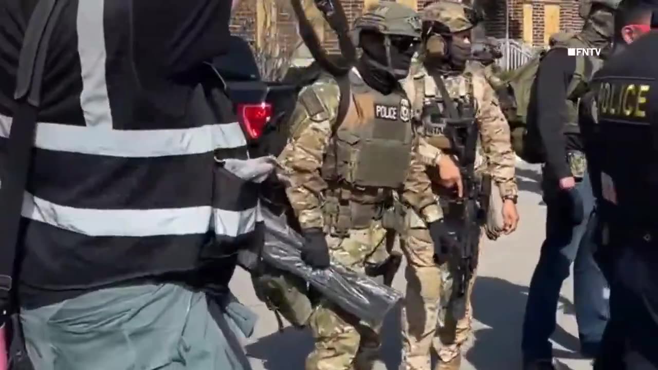 Federal Agents Fire Less Lethal Rounds at Anti-ICE Protesters near Chicago