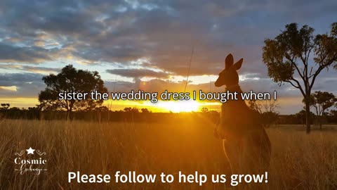 Am I the asshole for refusing to give my sister the wedding dress I bought when she eloped