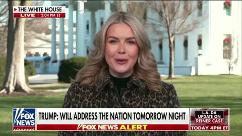 Karoline Leavitt previews Trump’s address to the nation
