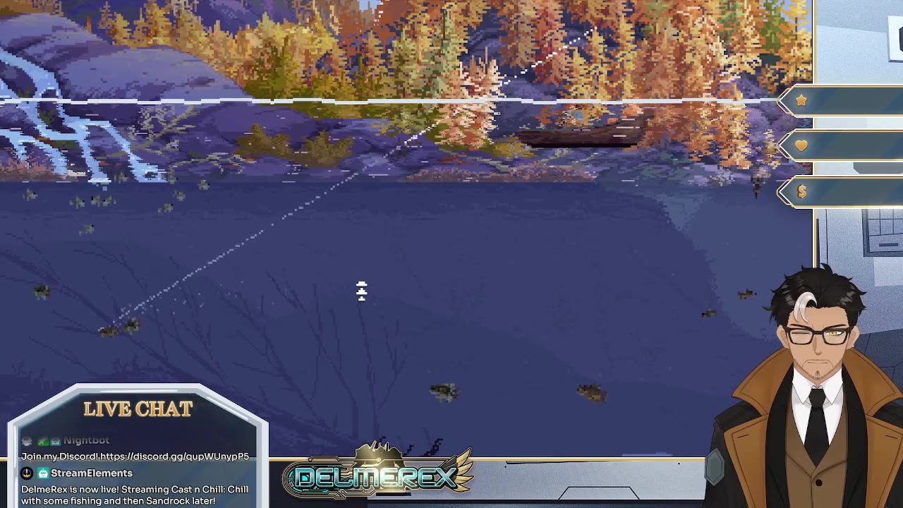 Chill with some fishing and then Sandrock later!