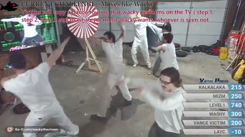 Moves like Wacky (Wacky's House of Victims)