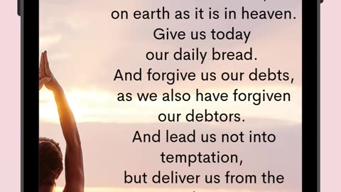 The Lord’s Prayer