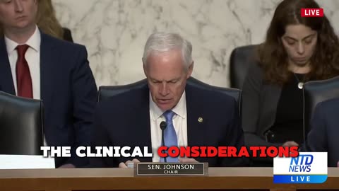 Senator Ron Johnson Exposes COVID-19 Injection Risks Cover-Up in Explosive Senate Hearing