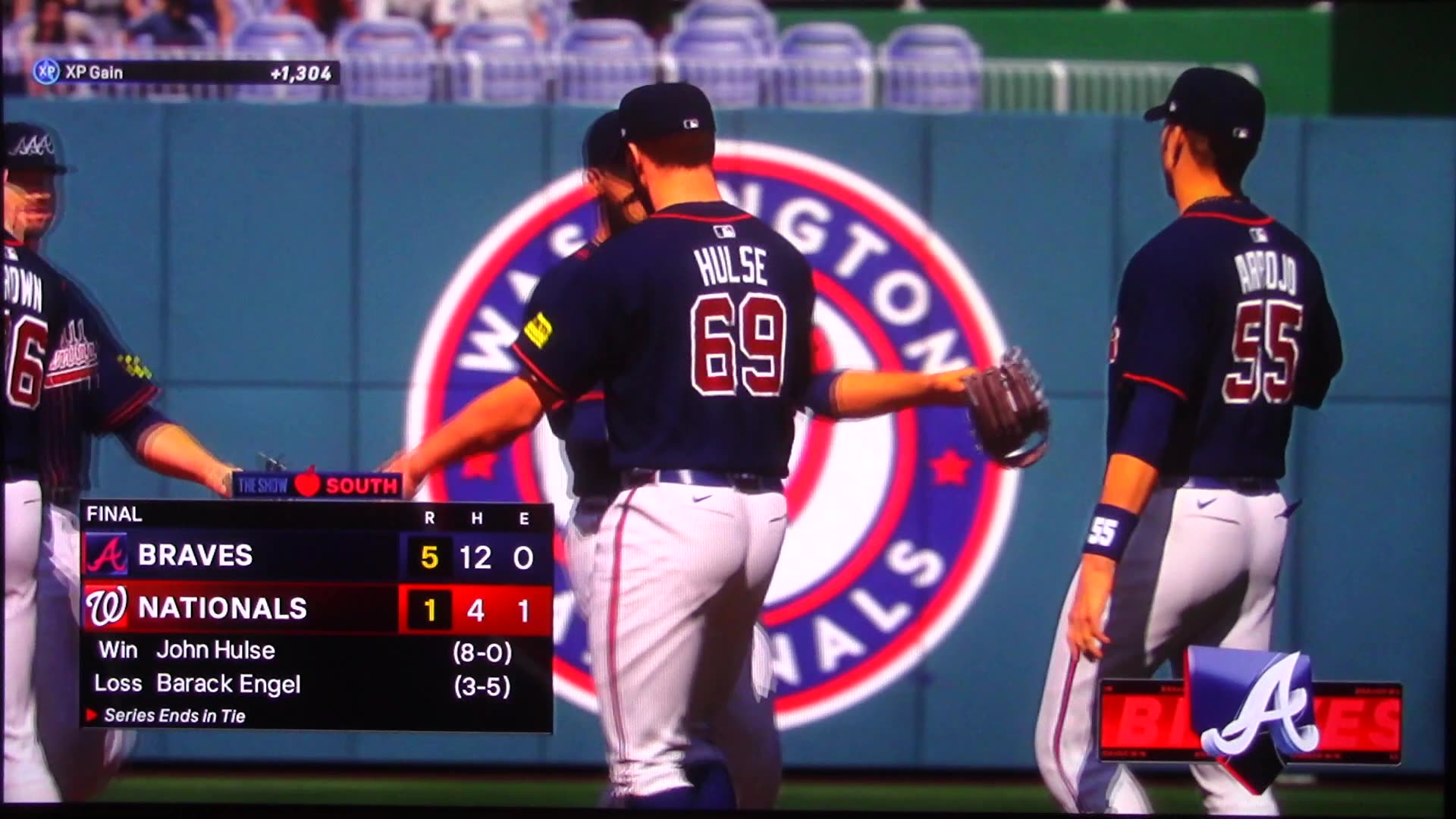 MLB The Show: Atlanta Braves vs Washington Nationals (S17 G43)