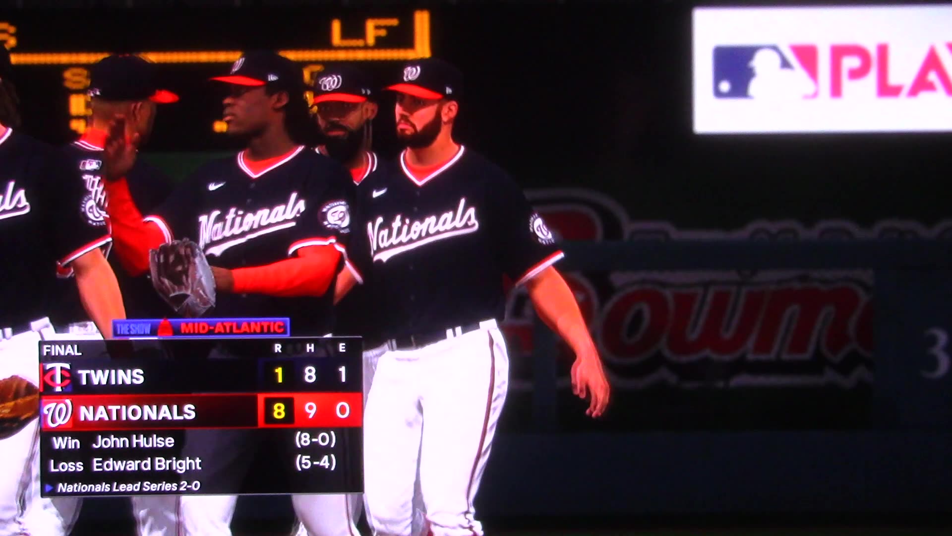 MLB The Show: Washington Nationals vs Minnesota Twins (S19 G47)