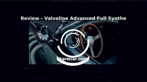 Valvoline Advanced Full Synthetic SAE 5W-20 Motor Oil 5 QT