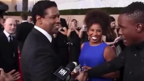 Denzel Washington gives Ashton Hall his moment