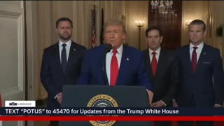 President Trump's Address To The Nation In Full After Bombing Iran's Nuclear Sites