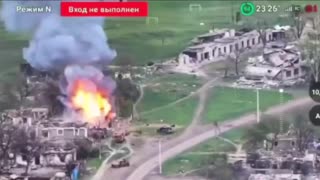 House Full of Russian Munitions Detonates, in One of the Most Dramatic Explosions Yet Seen