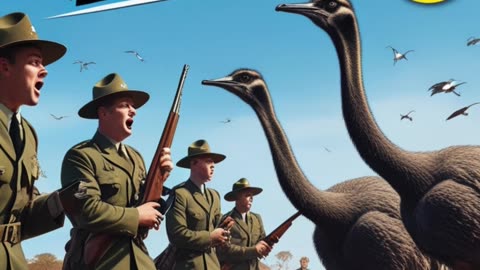 The Great Emu War of Australia (1932)