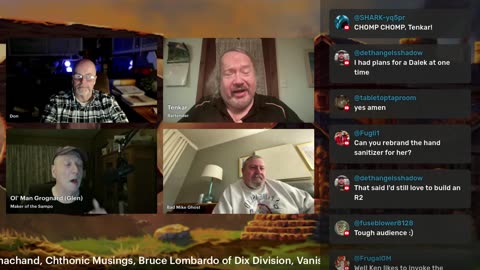 Dungeons, Dragons, & Discourse Live! What Whit? Today, Fri Dec 16th @ 8PM ET