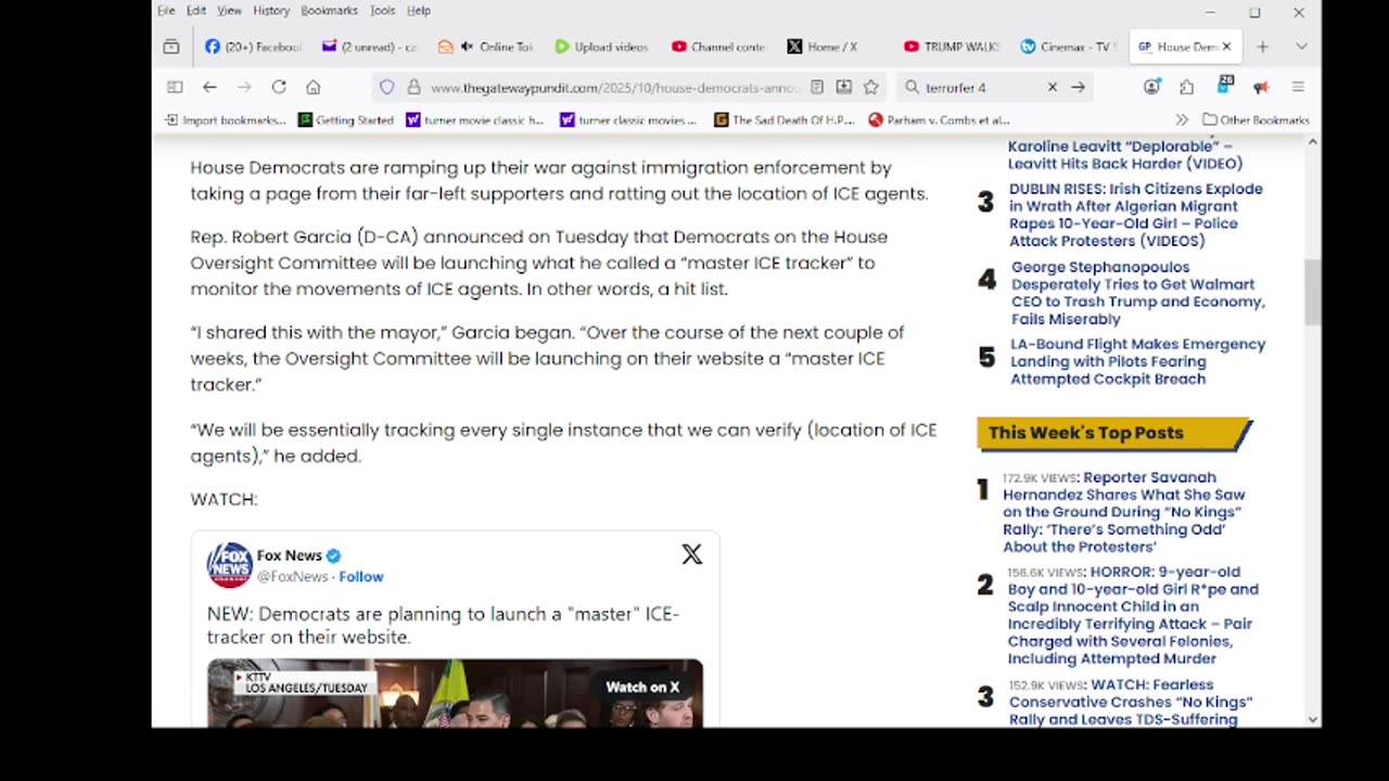 House Democrats Announce Plans to Launch “Master ICE Tracker” to Dox ICE Agents Defending America