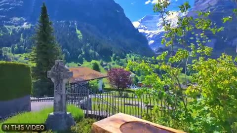The Beauty Of The Village Near The SWISS Mountains PART 1