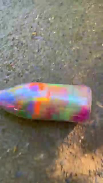 Breaking glass bottles ⚠️🔥 Crushing Crunchy & Soft Things !