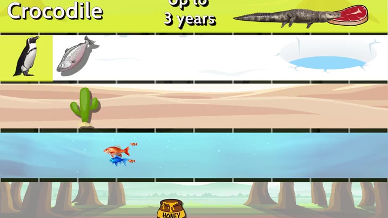 How long can animals survive without foods?
