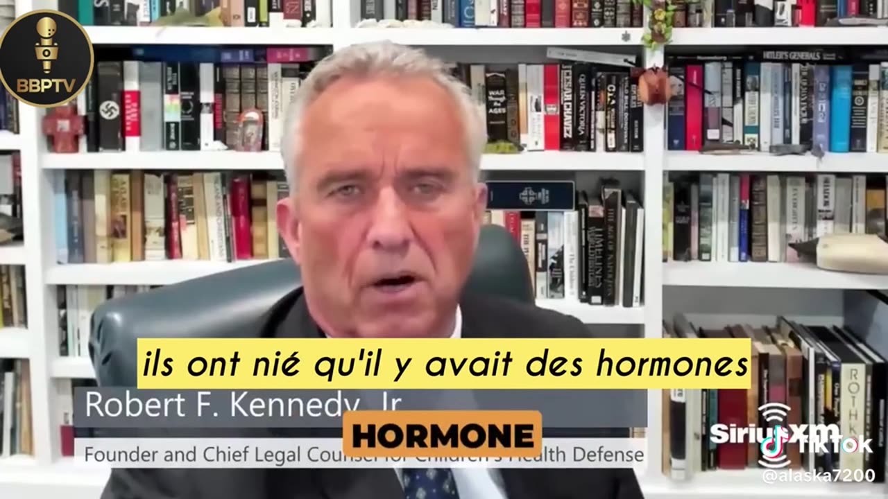 RFK JR ~ W.H.O. SECRETLY STERILIZED WOMEN