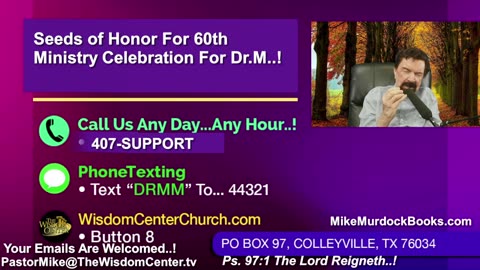 Re-Air: The Preachers' World With Mike Murdock..!!!