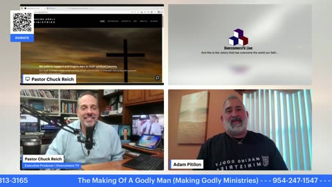 Adam Pitilon - Making Godley Ministries - Episode #009 - OvercomersTV.Live